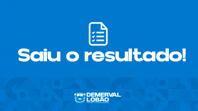 Demerval Lobão convoca professores aprovados para entrega de documentação entre os dias 21 e 23 de maio
