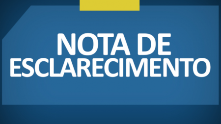 NOTA DE ESCLARECIMENTO